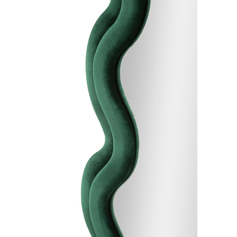 Miroir mural Monica vert 58x4x160 cm – Élégance naturelle et présence harmonieuse