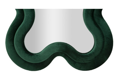 Miroir mural Monica vert 58x4x160 cm – Élégance naturelle et présence harmonieuse