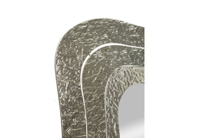 Miroir mural Aury carré 74x7x79 cm – Forme géométrique et élégance luxueuse