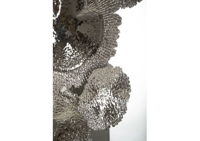 Miroir mural Kandi 85x7x80,6 cm – Design audacieux et brillance sculpturale