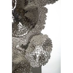 Miroir mural Kandi 85x7x80,6 cm – Design audacieux et brillance sculpturale