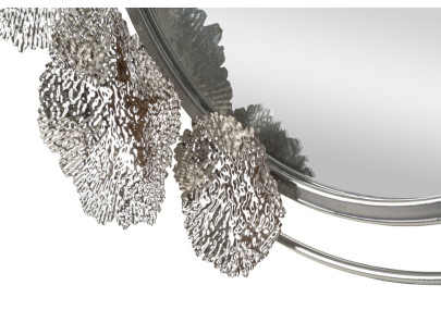 Miroir mural Kandi 85x7x80,6 cm – Design audacieux et brillance sculpturale