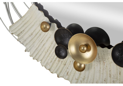 Miroir mural Klee 114x7x81 cm – Présence monumentale et sophistication artistique