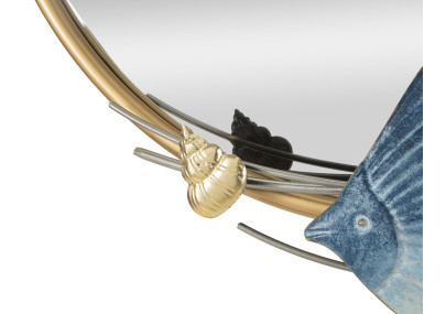 Miroir mural Marine 68x5x67 cm – Harmonie classique et reflets élégants