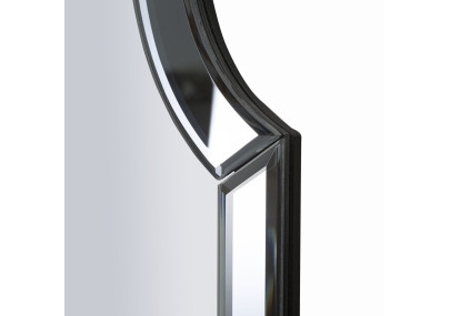 Miroir mural Ankara gris 85x1x100 cm (miroir 78x93 cm) – Minimalisme chic et design contemporain