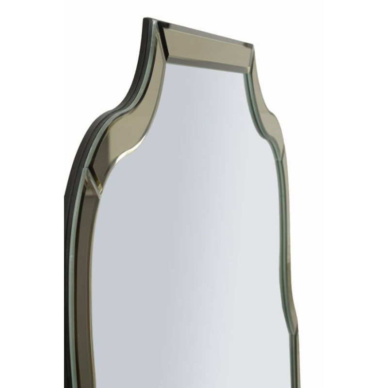 Miroir mural Ankara doré (miroir 78x93 cm) – Prestige luxueux et éclat doré