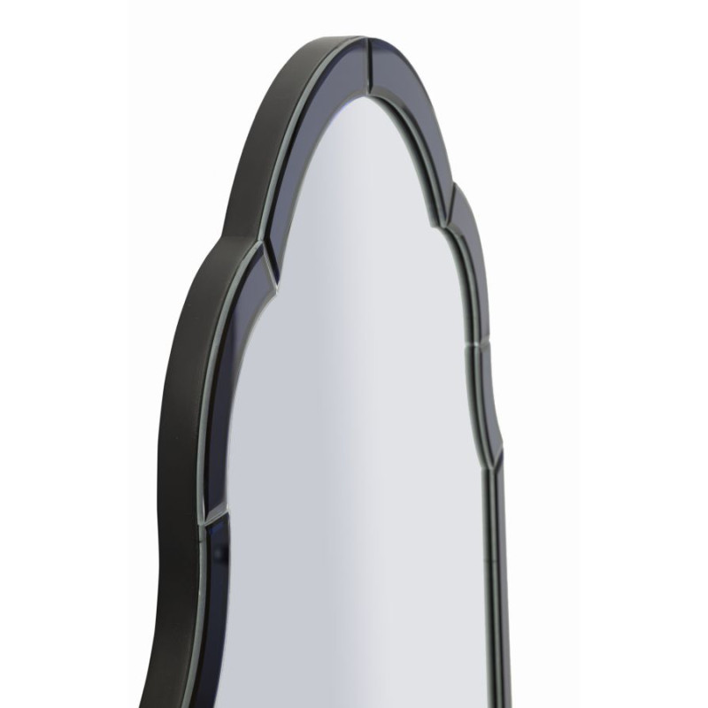 Miroir mural Bleu Tangier 55x2x150 cm (miroir 49x144 cm) – Reflets marins et style raffiné