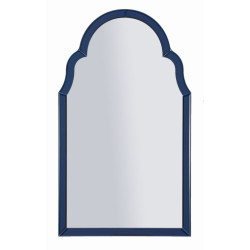 Miroir mural Bleu Tangier 47x1x80 cm (miroir 41x74 cm) – Minimalisme chic et éclat apaisant