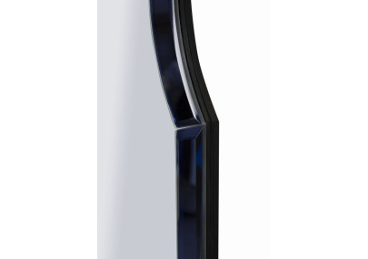 Miroir mural Bleu Tangier 47x1x80 cm (miroir 41x74 cm) – Minimalisme chic et éclat apaisant