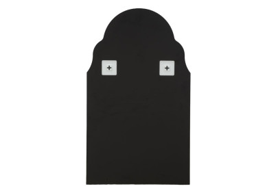 Miroir mural Bleu Tangier 47x1x80 cm (miroir 41x74 cm) – Minimalisme chic et éclat apaisant