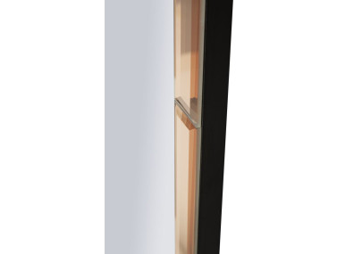 Miroir mural Tangier rose 55x2x150 cm (miroir 49x144 cm) – Touche romantique et modernité lumineuse