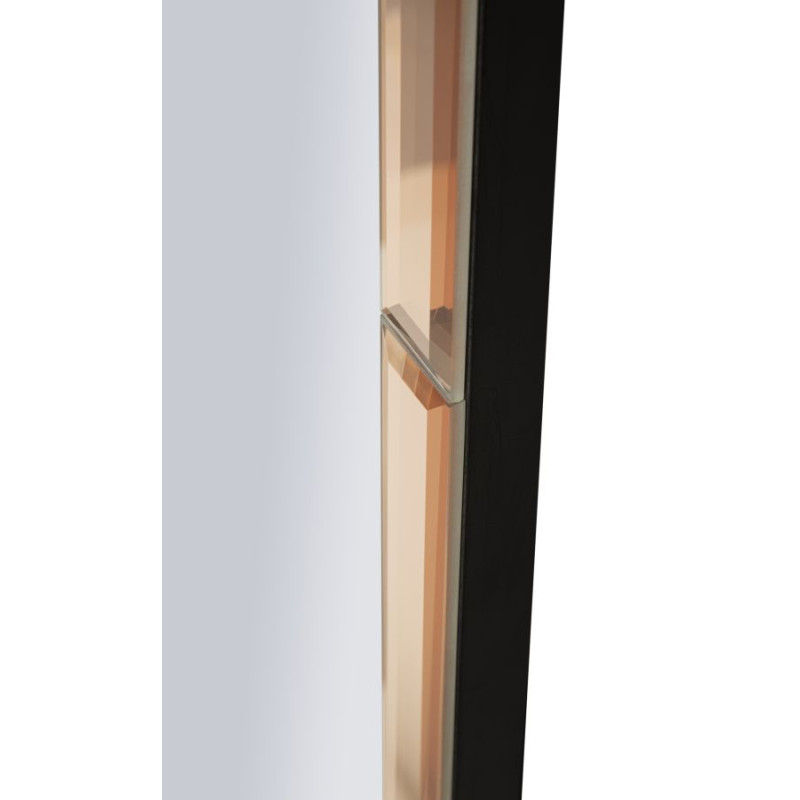 Miroir mural Tangier rose 55x2x150 cm (miroir 49x144 cm) – Touche romantique et modernité lumineuse