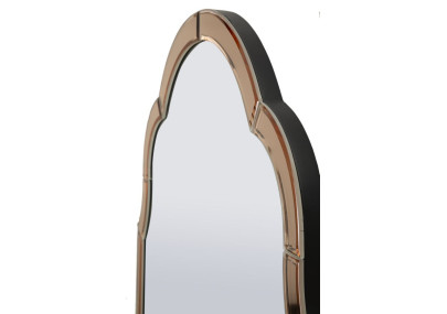 Miroir mural Tangier rose 55x2x150 cm (miroir 49x144 cm) – Touche romantique et modernité lumineuse