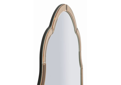 Miroir mural Tangier rose 62x1x100 cm (miroir 55x94 cm) – Élégance colorée et sophistication subtile