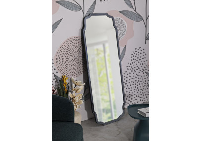 Miroir mural Istanbul gris 60x2x150 cm (miroir 54x143,5 cm) – Sobriété raffinée et style harmonieux