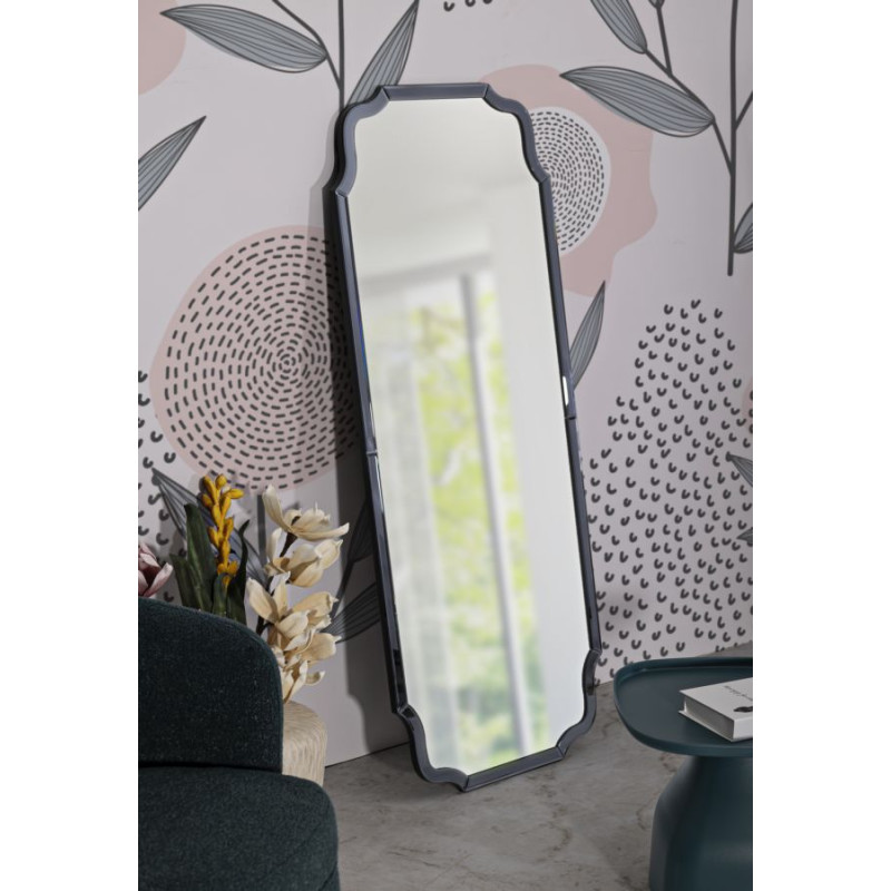 Miroir mural Istanbul gris 60x2x150 cm (miroir 54x143,5 cm) – Sobriété raffinée et style harmonieux