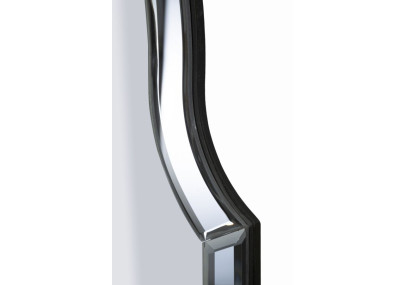 Miroir mural Istanbul gris 60x1x90 cm (miroir 54x84,5 cm) – Élégance minimaliste et allure moderne