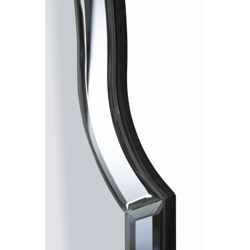 Miroir mural Istanbul gris 60x1x90 cm (miroir 54x84,5 cm) – Élégance minimaliste et allure moderne