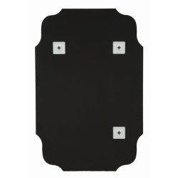 Miroir mural Istanbul gris 60x1x90 cm (miroir 54x84,5 cm) – Élégance minimaliste et allure moderne