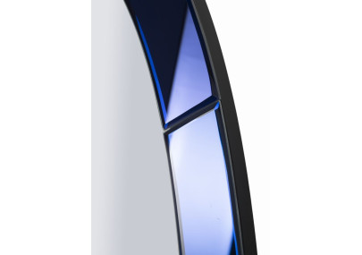 Miroir mural Bleu Oslo 55x2x150 cm (miroir 42,5x137,5 cm) – Harmonie bleue et élégance contemporaine