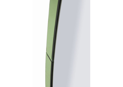 Miroir mural Oslo vert 55x2x150 cm (miroir 42,5x137,5 cm) – Élégance naturelle et lignes pures