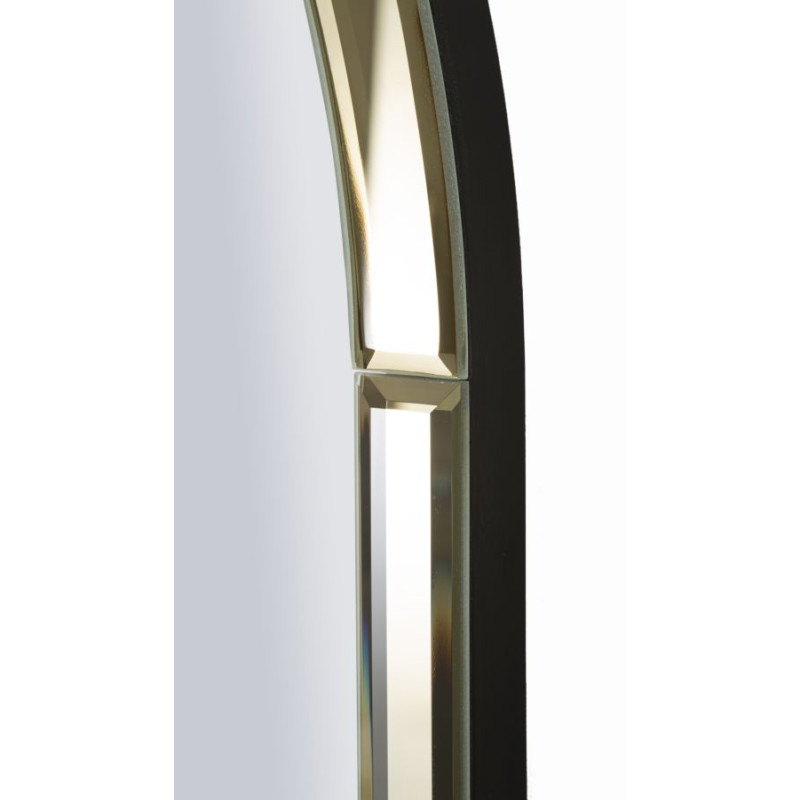 Miroir mural Baku gold 55x2x150 cm (miroir 49x144 cm) – Luxe doré et style sophistiqué