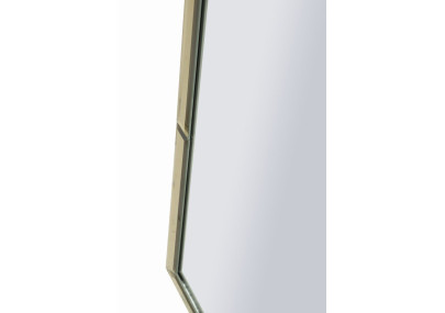 Miroir mural Baku gold 55x2x150 cm (miroir 49x144 cm) – Luxe doré et style sophistiqué