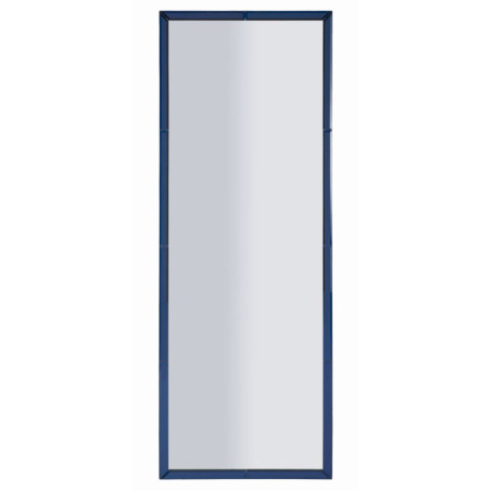 Miroir mural Bleu Berlin 55x2x150 cm (miroir 49x143,5 cm) – Couleur apaisante et design contemporain