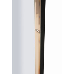 Miroir mural Berlin rose 55x2x150 cm (miroir 49x143,5 cm) – Charme subtil et sophistication moderne