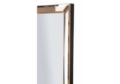 Miroir mural Berlin rose 55x2x150 cm (miroir 49x143,5 cm) – Charme subtil et sophistication moderne