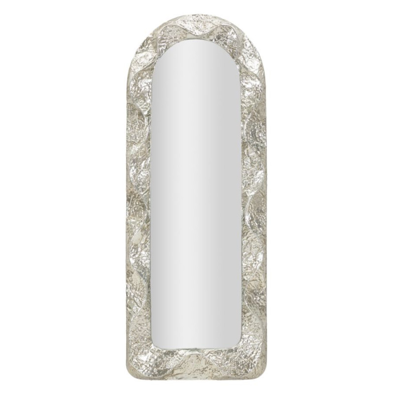 Miroir mural Argelux Arc 61x6,5x160 cm (miroir 39x135 cm) – Élégance sculpturale et luxe contemporain