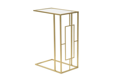 Table de canapé C 40,5x25,5x60 cm – Minimalisme pratique et finition élégante