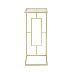 Table de canapé C 40,5x25,5x60 cm – Minimalisme pratique et finition élégante