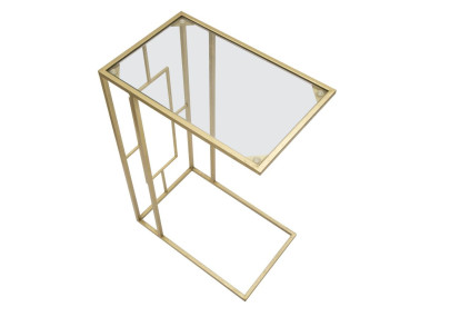 Table de canapé C 40,5x25,5x60 cm – Minimalisme pratique et finition élégante