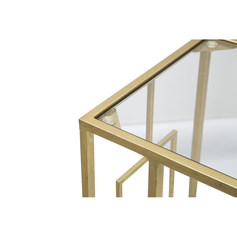 Table de canapé C 40,5x25,5x60 cm – Minimalisme pratique et finition élégante