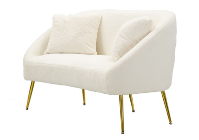 Canapé Soffy avec coussins 137x69x79 cm – Confort enveloppant et style haut de gamme