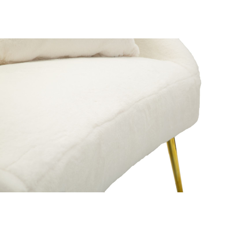 Canapé Soffy avec coussins 137x69x79 cm – Confort enveloppant et style haut de gamme