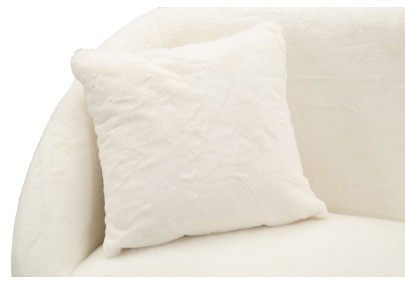 Canapé Soffy avec coussins 137x69x79 cm – Confort enveloppant et style haut de gamme