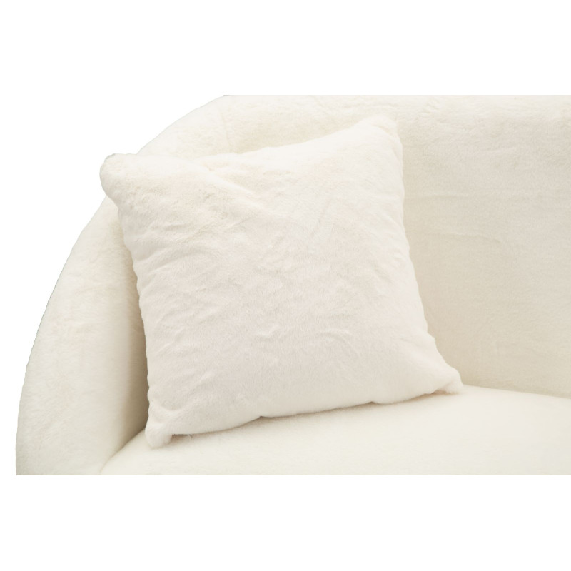 Canapé Soffy avec coussins 137x69x79 cm – Confort enveloppant et style haut de gamme