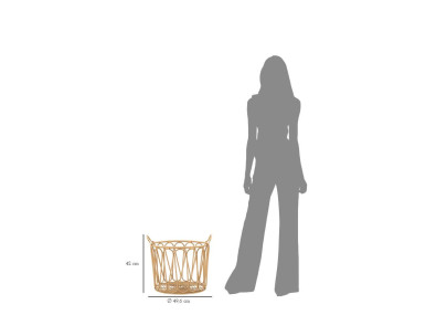 Panier Panama – Authentique Simplicité Ø49,6 x 42 cm