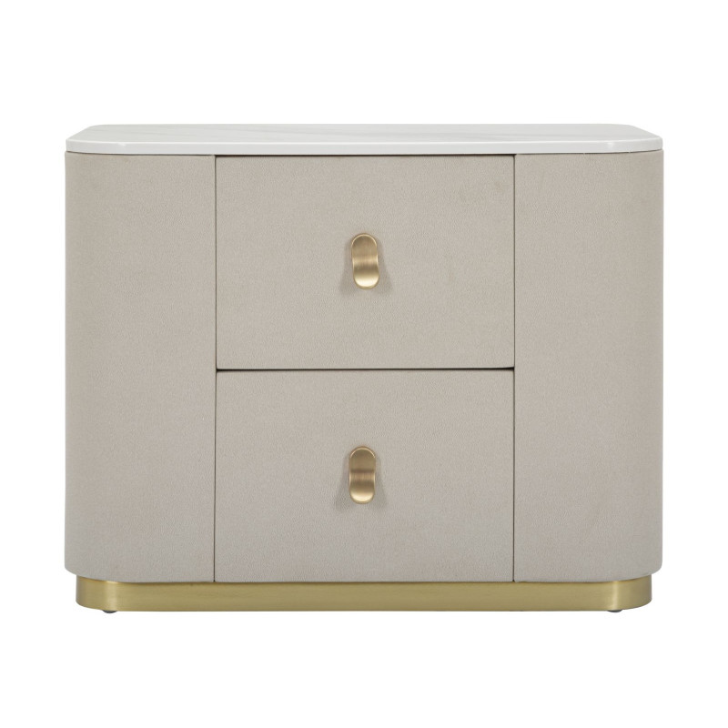 Table de Chevet Beauty – Détail Précieux 60 x 40 x 47 cm