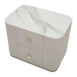 Table de Chevet Beauty – Détail Précieux 60 x 40 x 47 cm