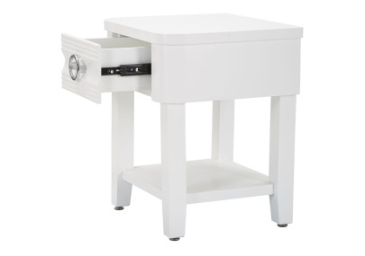 Table de Chevet Shine – Brillance Moderne 45 x 40 x 54 cm