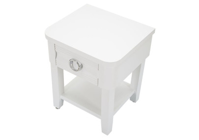 Table de Chevet Shine – Brillance Moderne 45 x 40 x 54 cm