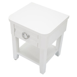 Table de Chevet Shine – Brillance Moderne 45 x 40 x 54 cm