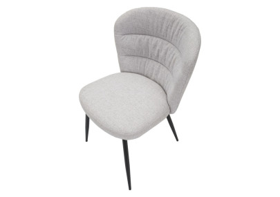 Chaises Losanna Grises – Élégance Italienne (Lot de 2) 58 x 60,5 x 85 cm