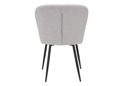 Chaises Losanna Grises – Élégance Italienne (Lot de 2) 58 x 60,5 x 85 cm