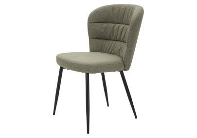 Chaises Losanna Vertes – Élégance Naturelle (Lot de 2) 58 x 60,5 x 85 cm