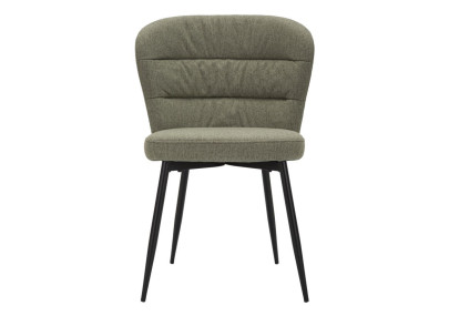 Chaises Losanna Vertes – Élégance Naturelle (Lot de 2) 58 x 60,5 x 85 cm