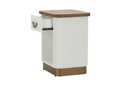 Table de Chevet Tolosa – Raffinement Discret 48 x 40 x 62 cm